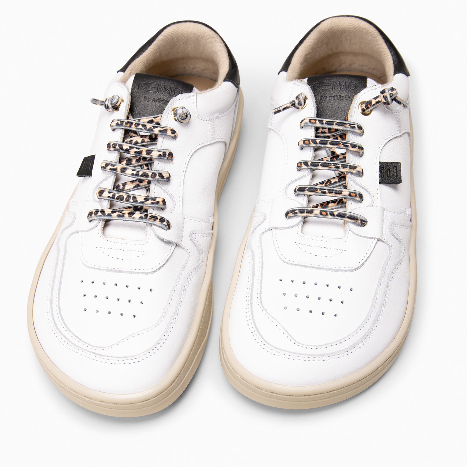 GEN-IO - Zapatillas baresoft BLANCO LEOPARDO