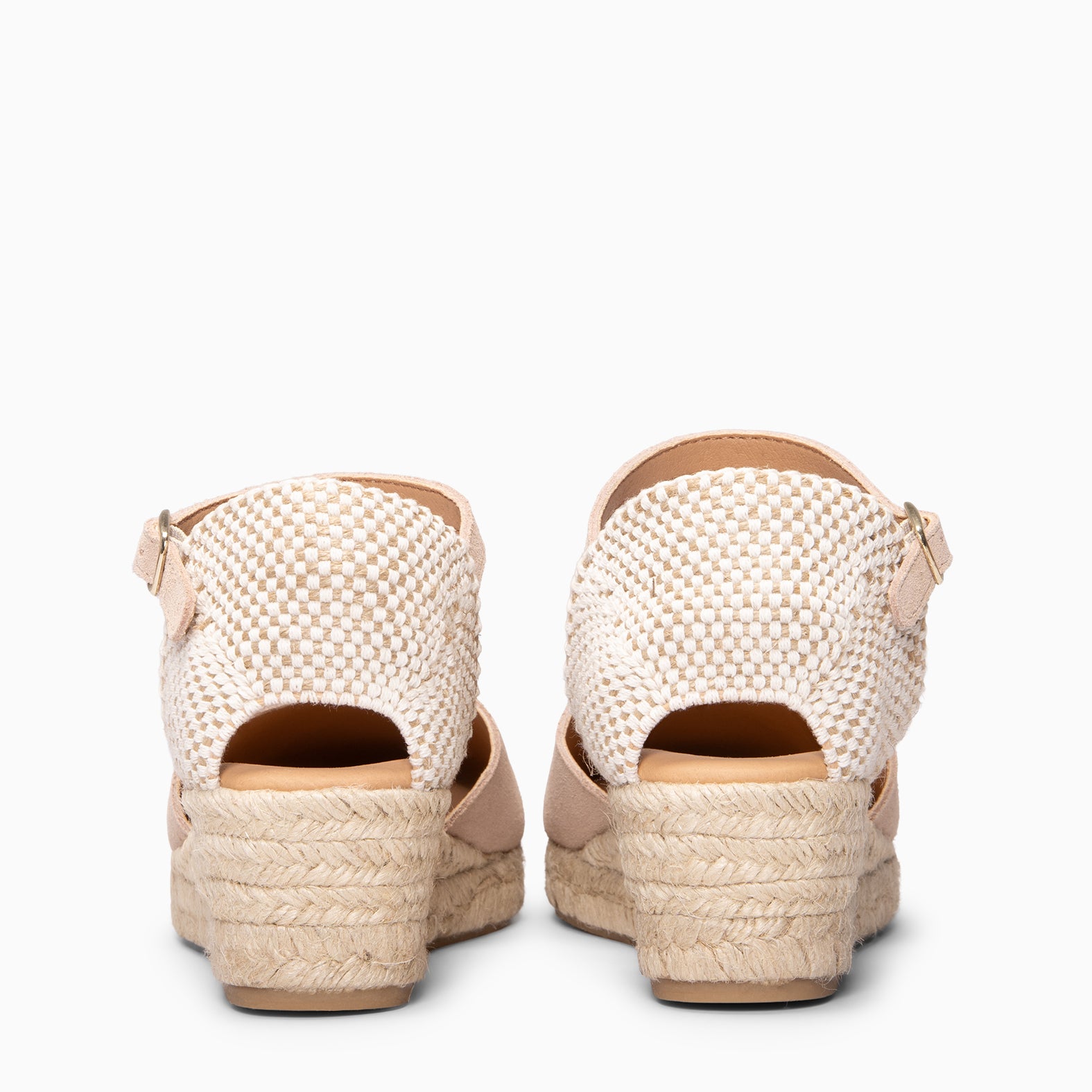 ICA - Cuñas de esparto bajas ROSA CLARO