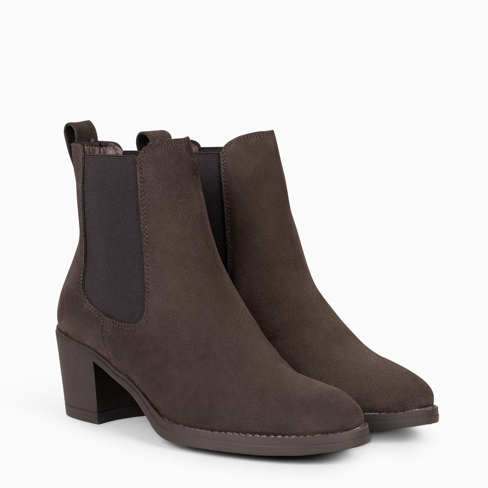 Bottines chelsea sales femme marron