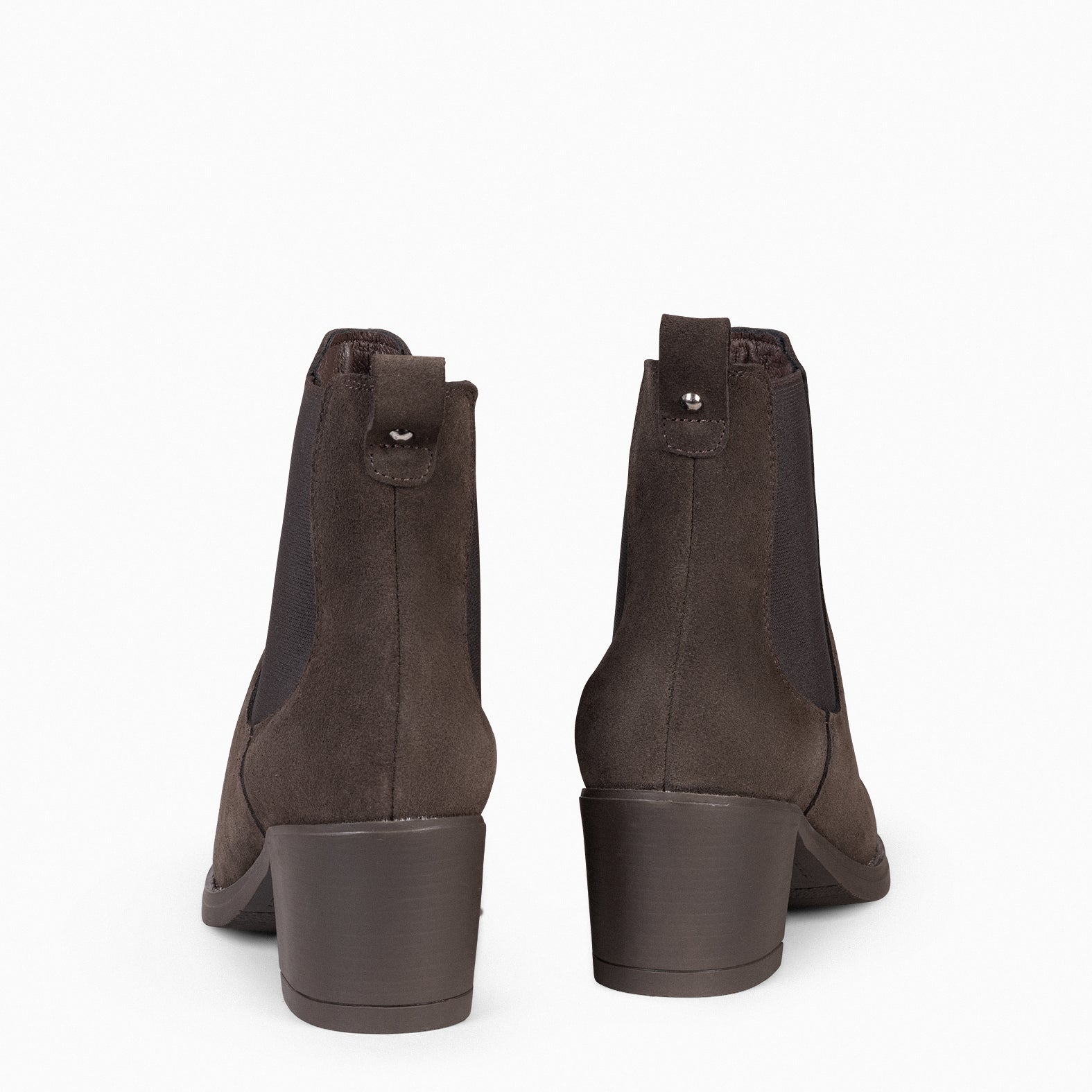 NEW CHELSEA - BROWN Women High heeled booties 