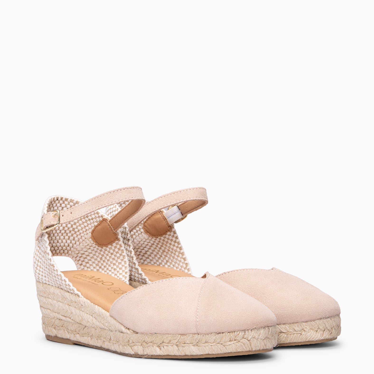 ICA - Cuñas de esparto bajas ROSA CLARO