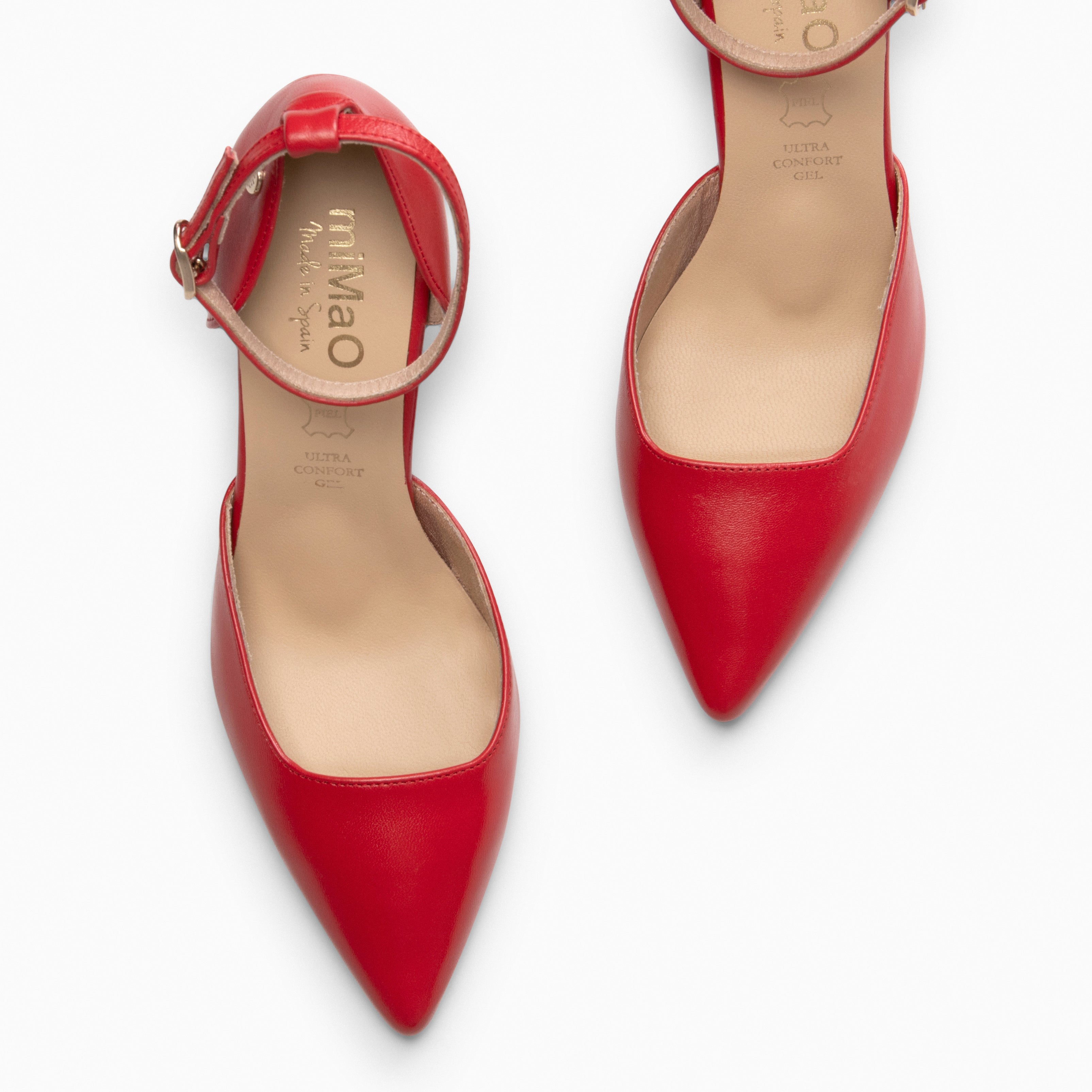 AINHOA - RED ELEGANT HEELS