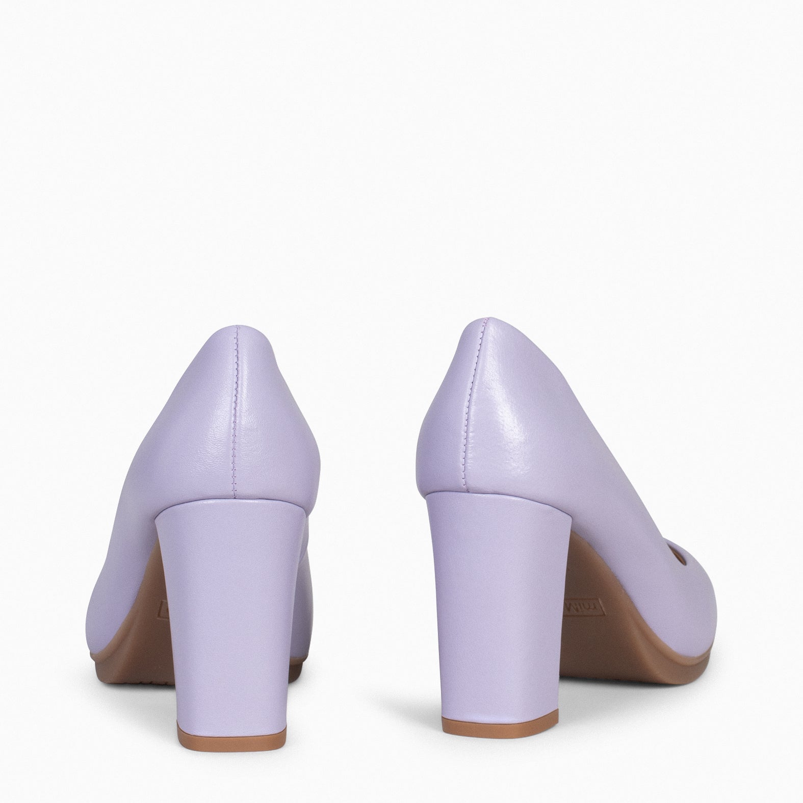 URBAN SALON – LILAC nappa leather high heel