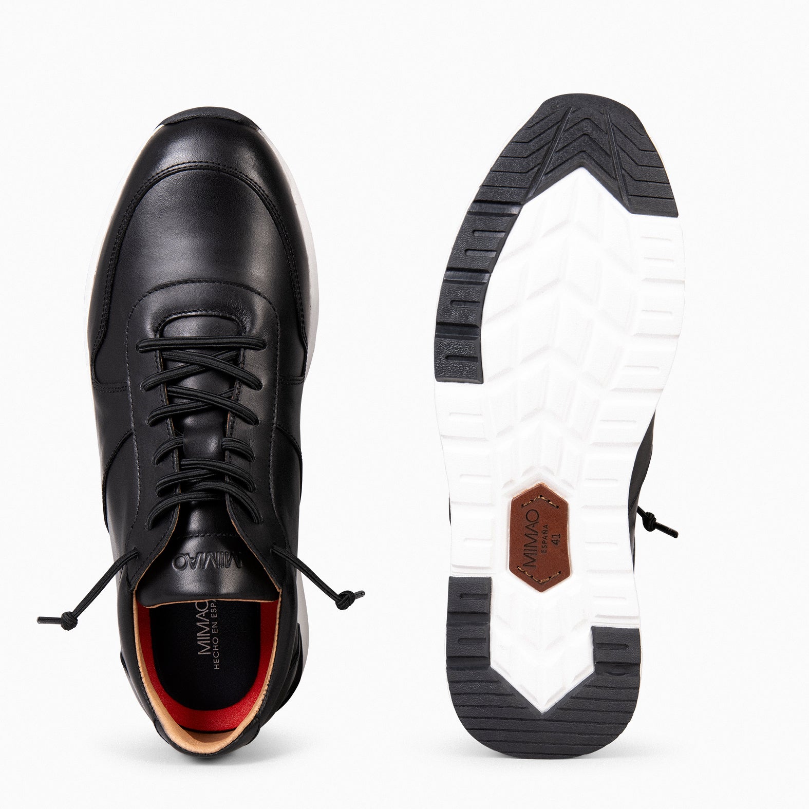 CORTÉS – Zapatillas de hombre NEGRO