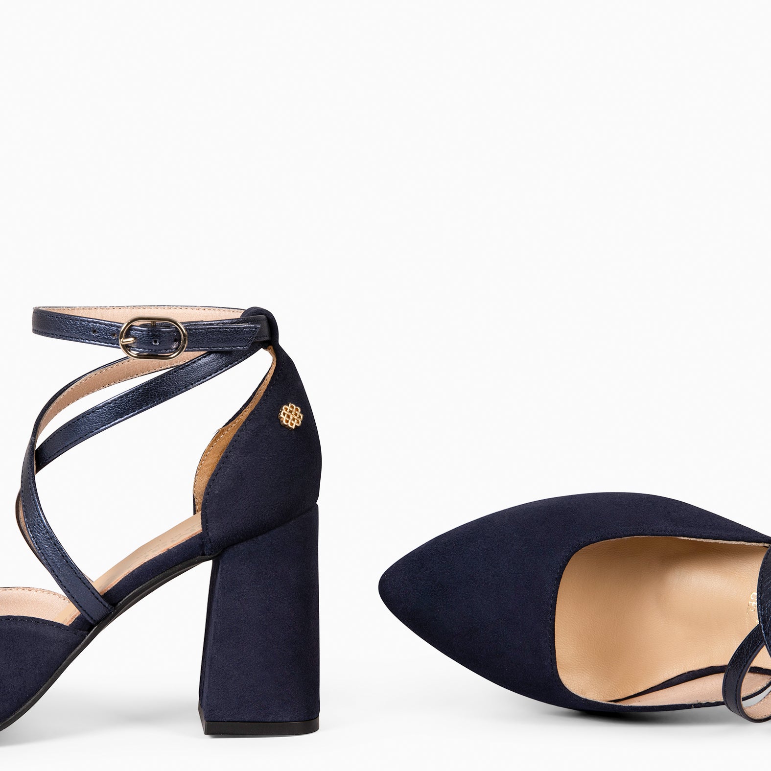 ARIEL - Sapato de salto largo MARINO