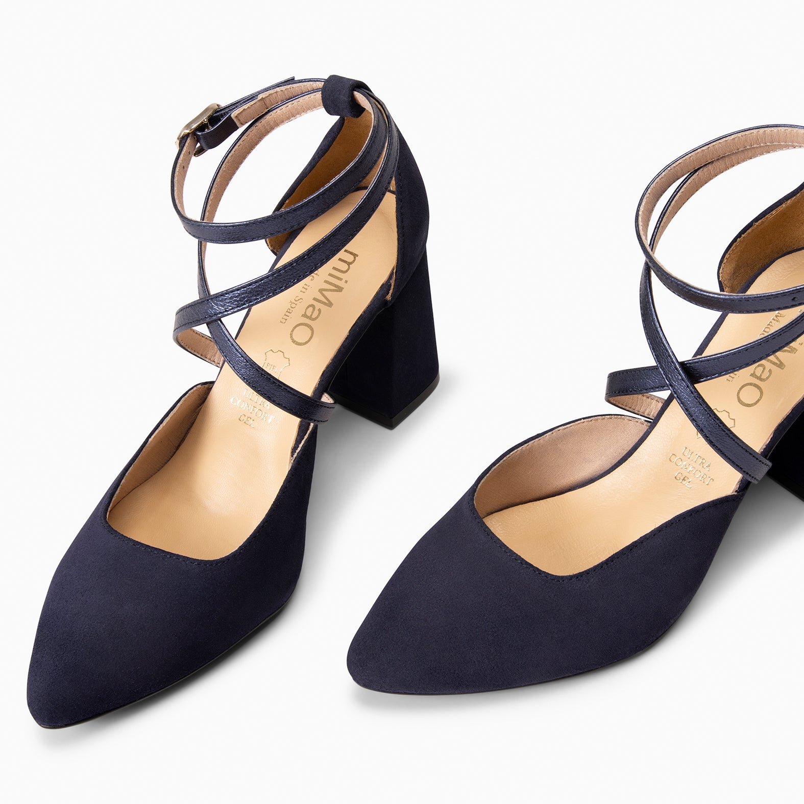 ARIEL - Sapato de salto largo MARINO