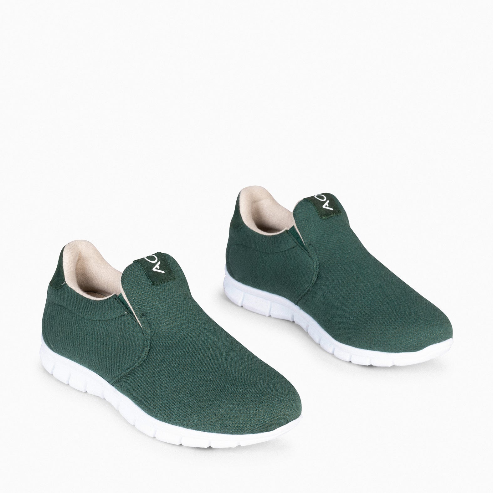 AIR – Baskets sans lacets pour femme VERT