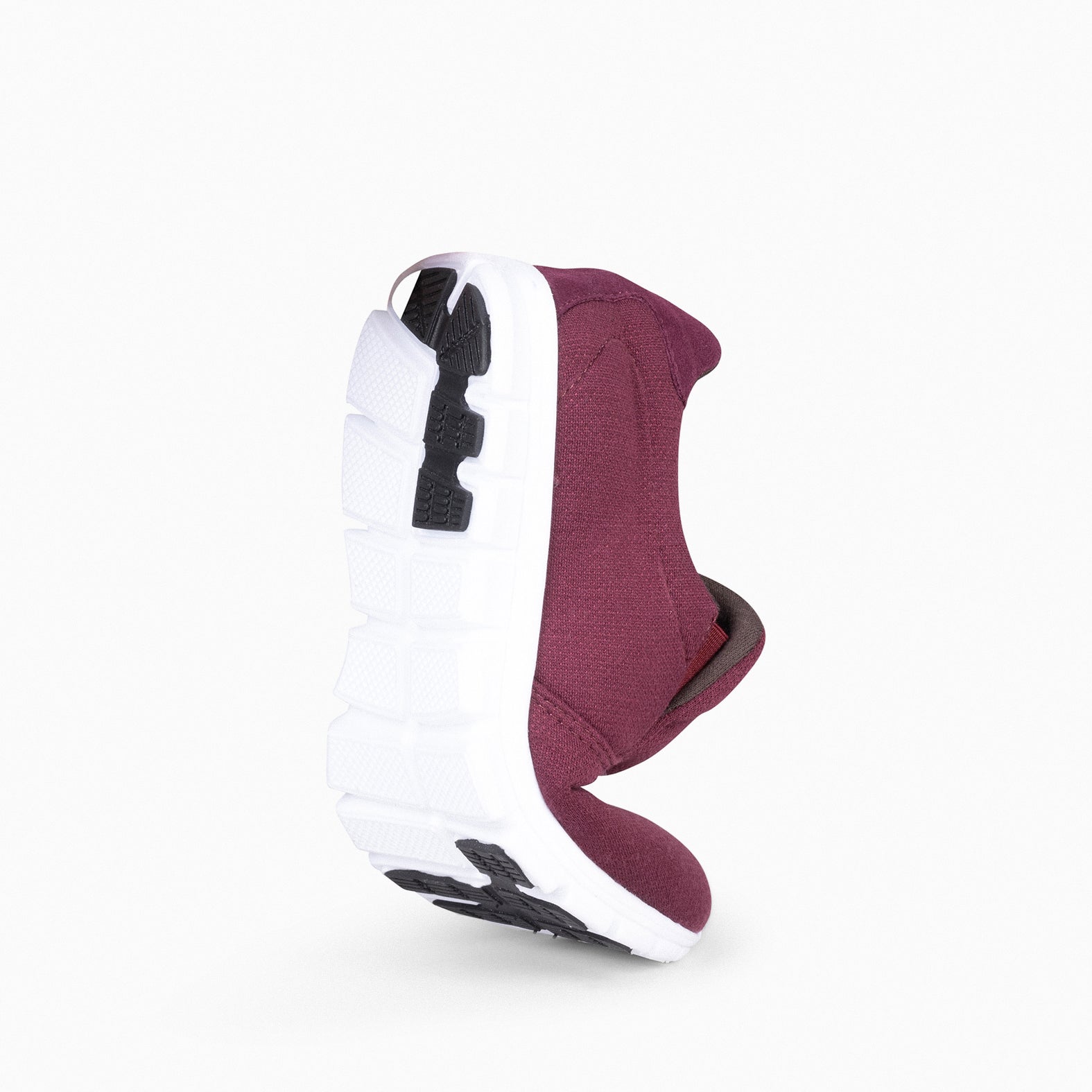 AIR - BURGUNDY Women sock-free sneaker 