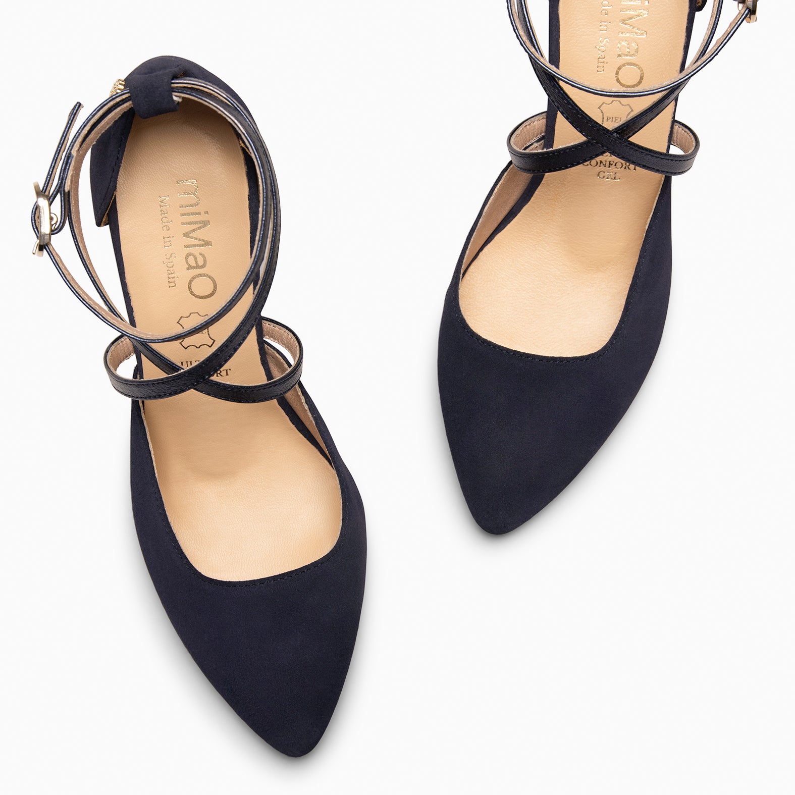 ARIEL - Sapato de salto largo MARINO