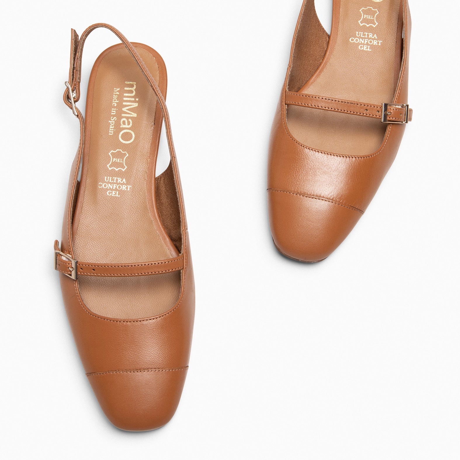 ACALIA – Merceditas destalonadas CAMEL