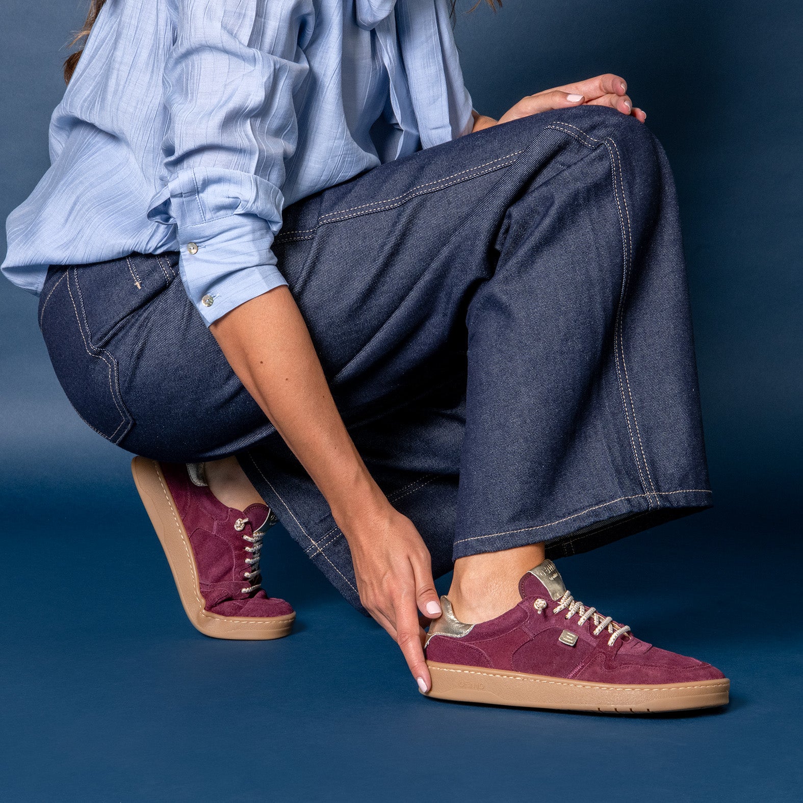 GEN-IO - Zapatillas baresoft BURDEOS