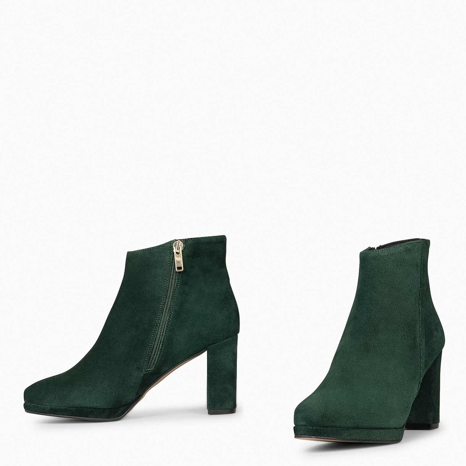 Green on sale booties women