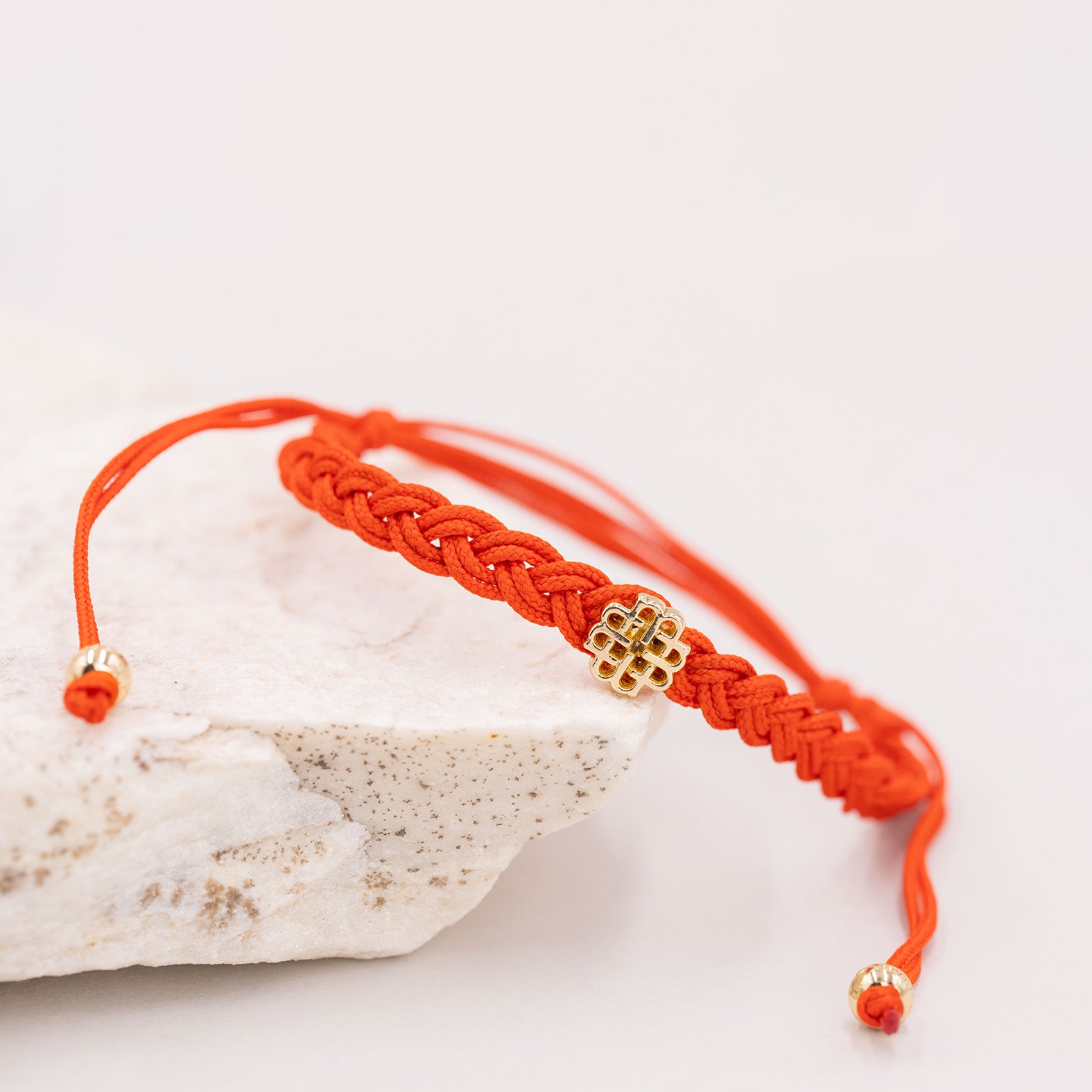 PULSERA NARANJA DE LA VITALIDAD ORO