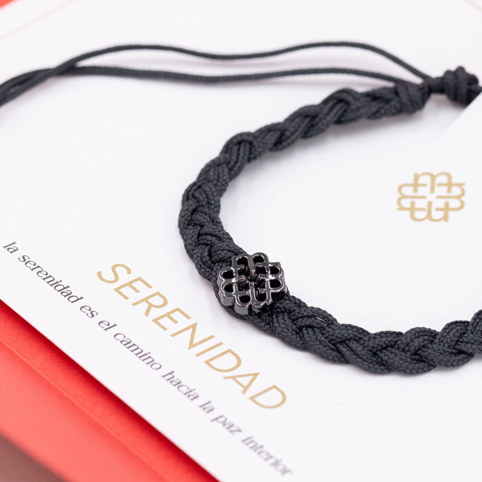 PULSERA GRIS DE LA SERENIDAD