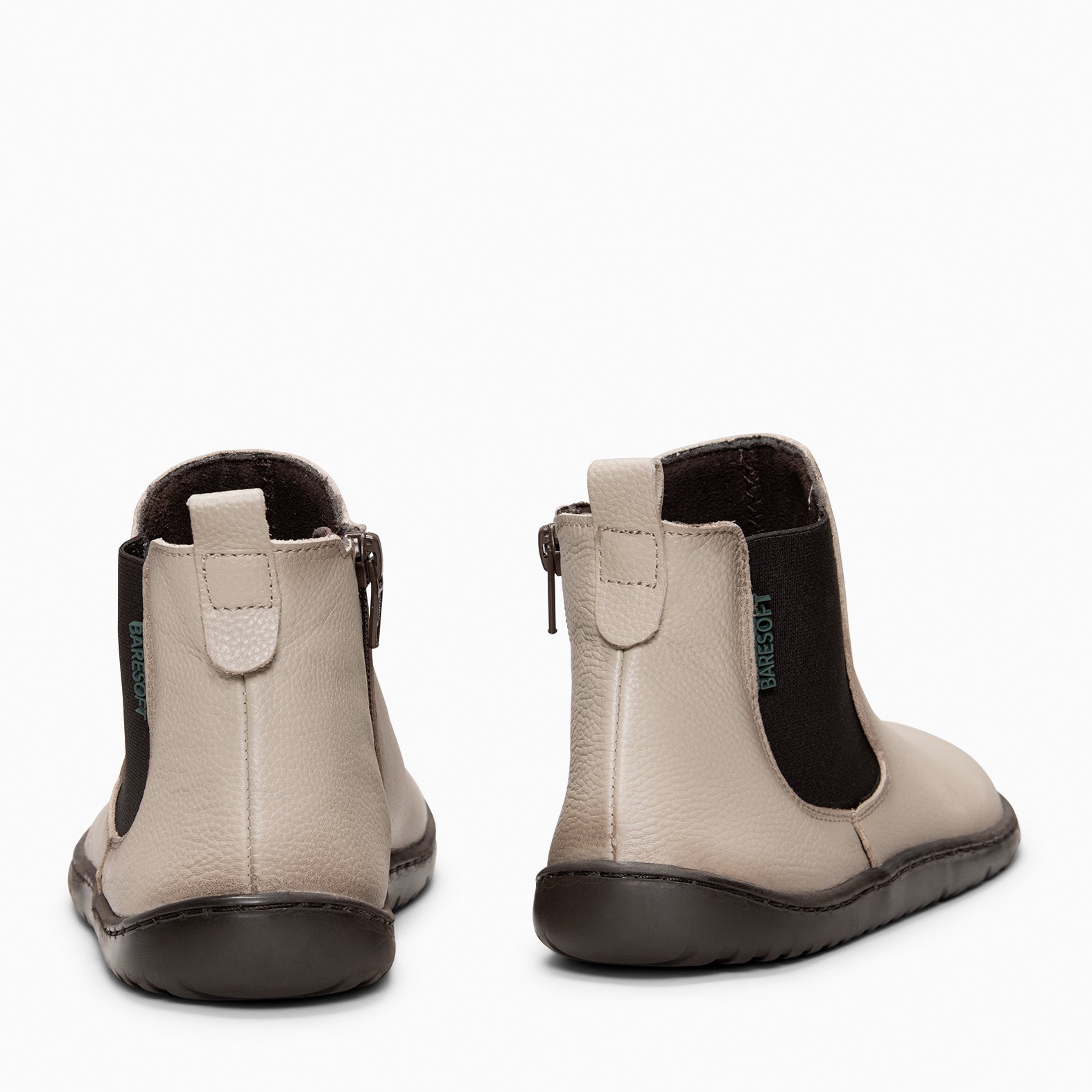 SAND -Botines tipo barefoot con elástico TAUPE