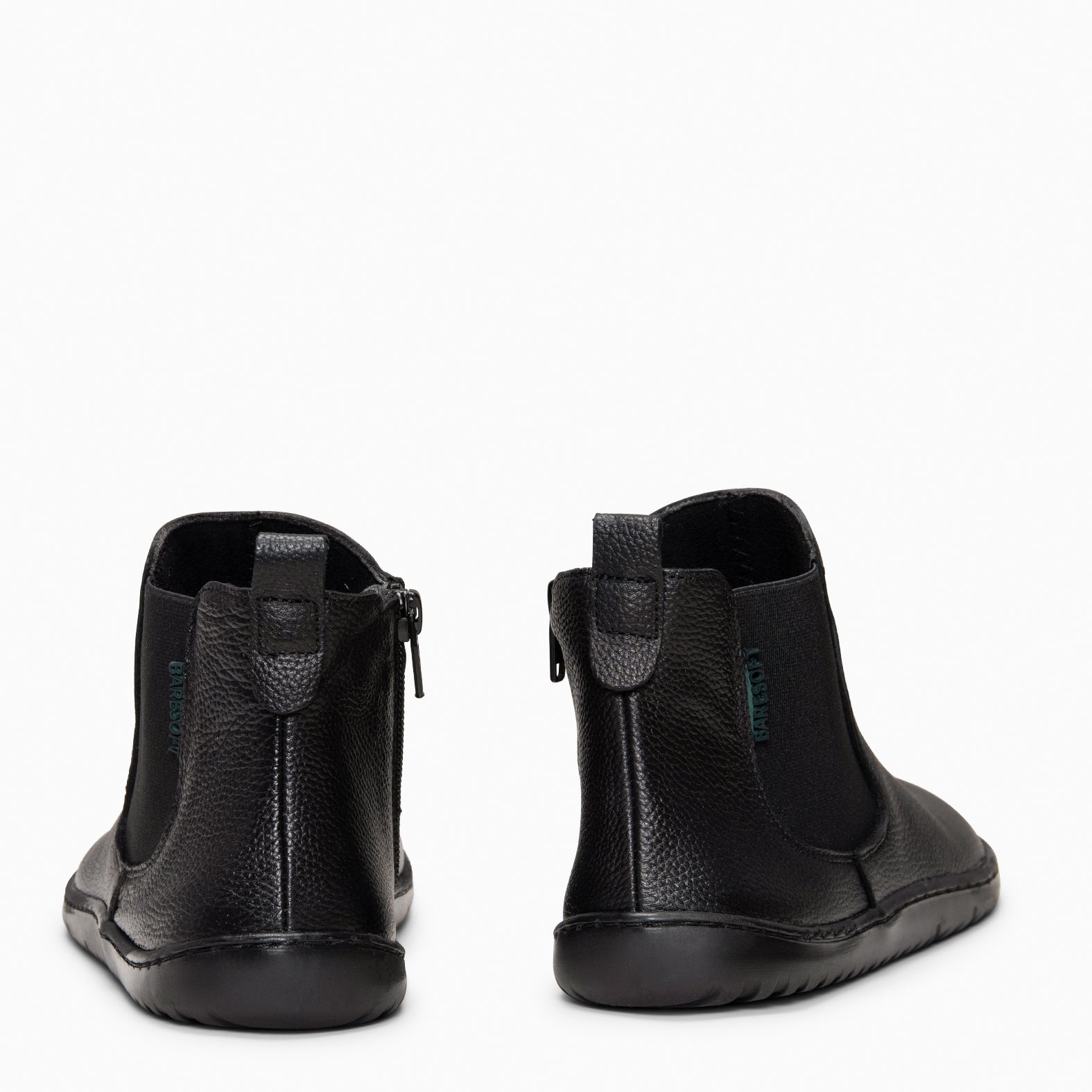 SAND -Botines tipo barefoot con elástico NEGRO