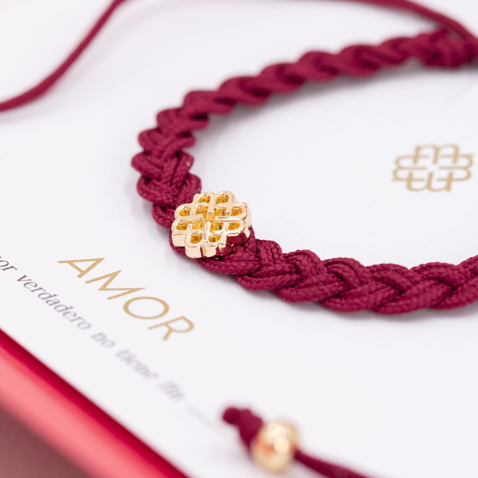 PULSERA GRANATE DEL AMOR ORO