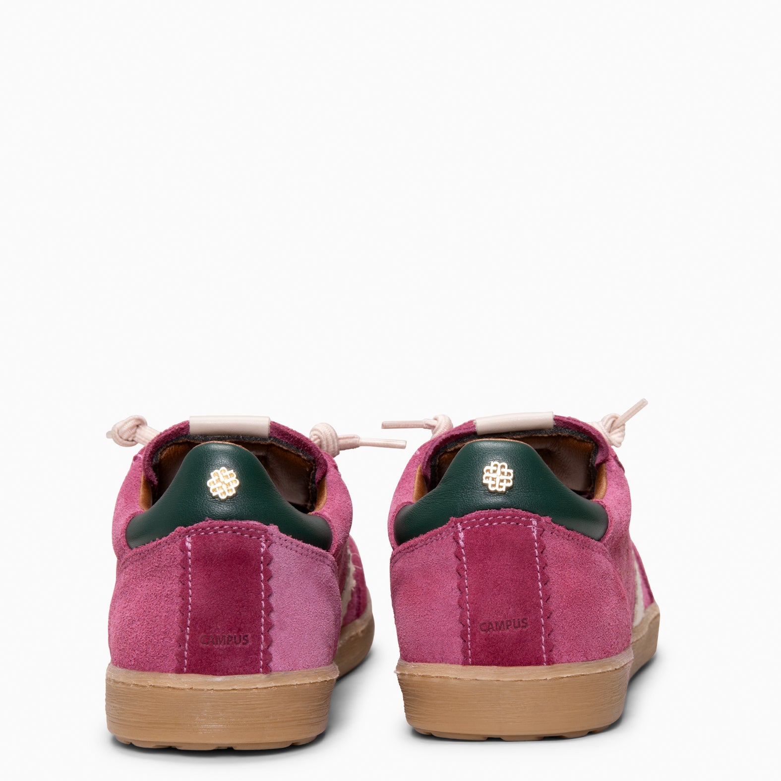 STÜDIO 01 - Baskets pour femme en daim FUCHSIA