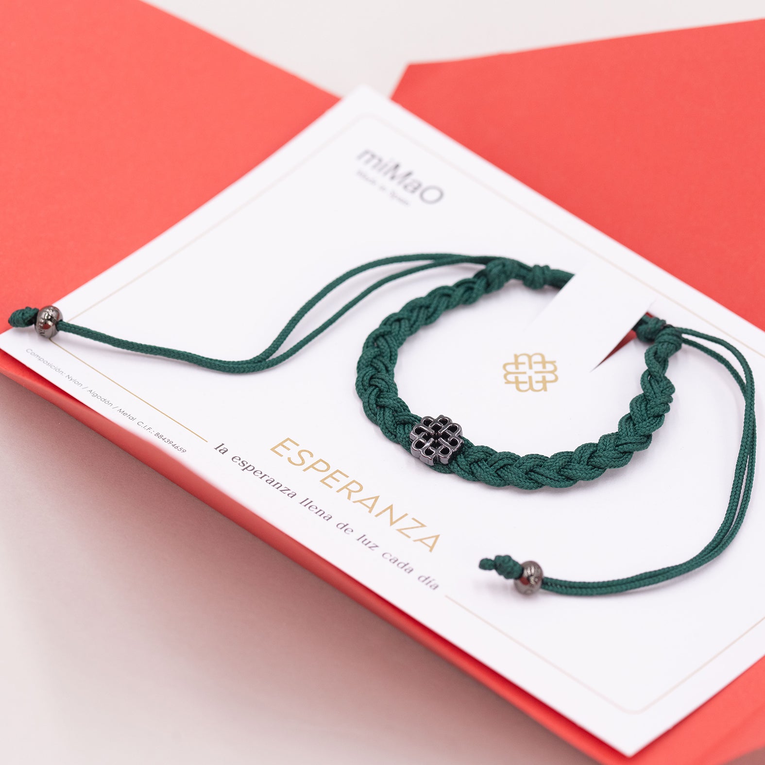 PULSERA DE LA ESPERANZA VERDE