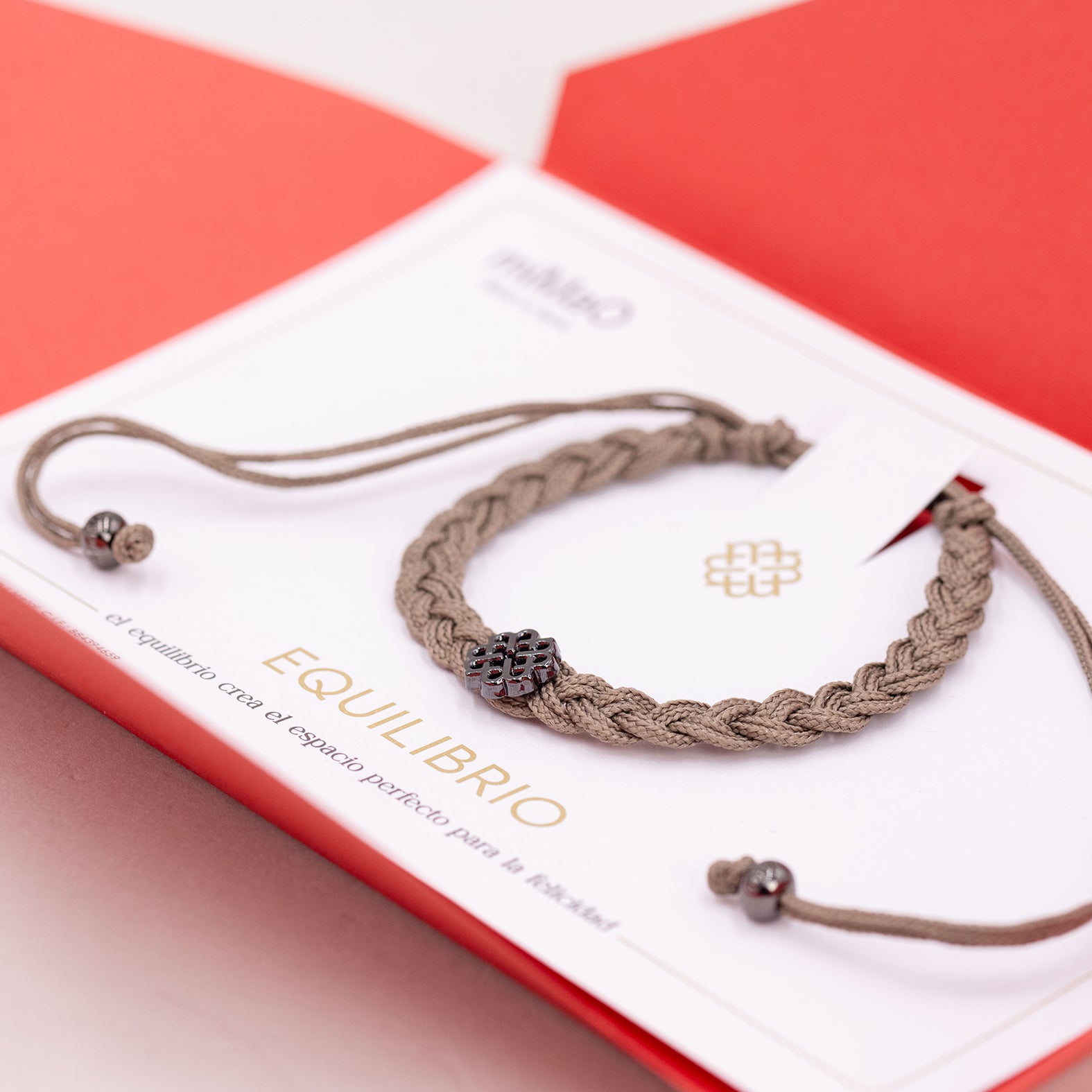 PULSERA TAUPE DEL EQUILIBRIO