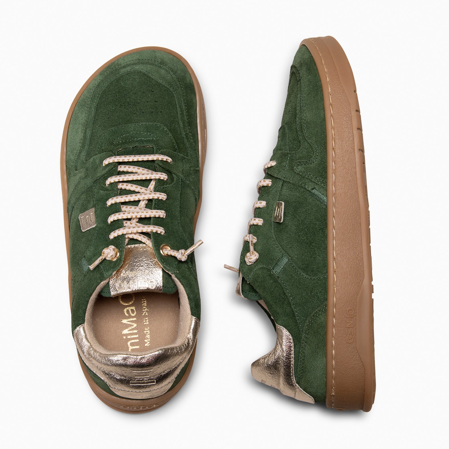 GEN-IO - Zapatillas baresoft VERDE