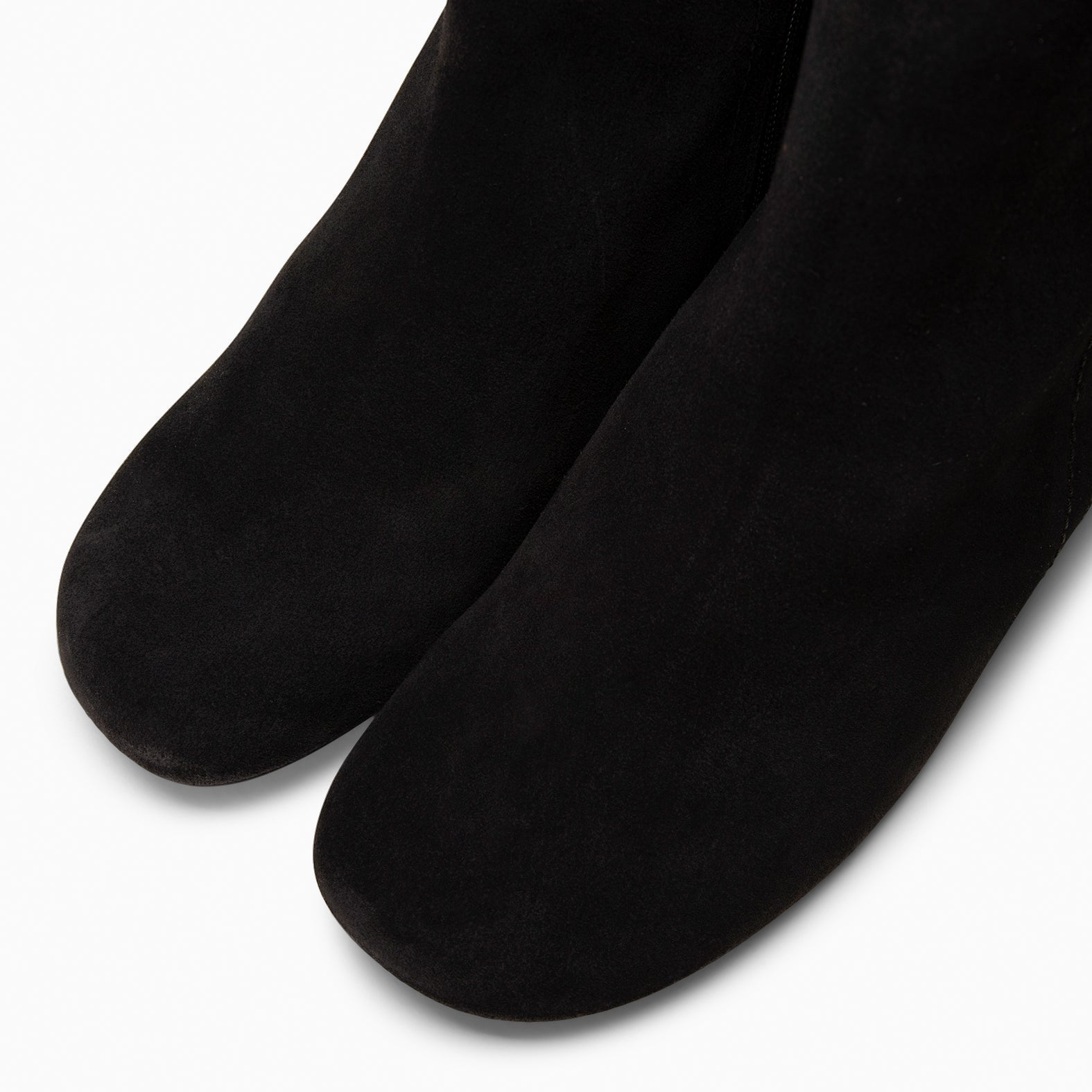 COLMAR - Botines elegantes de piel NEGRO