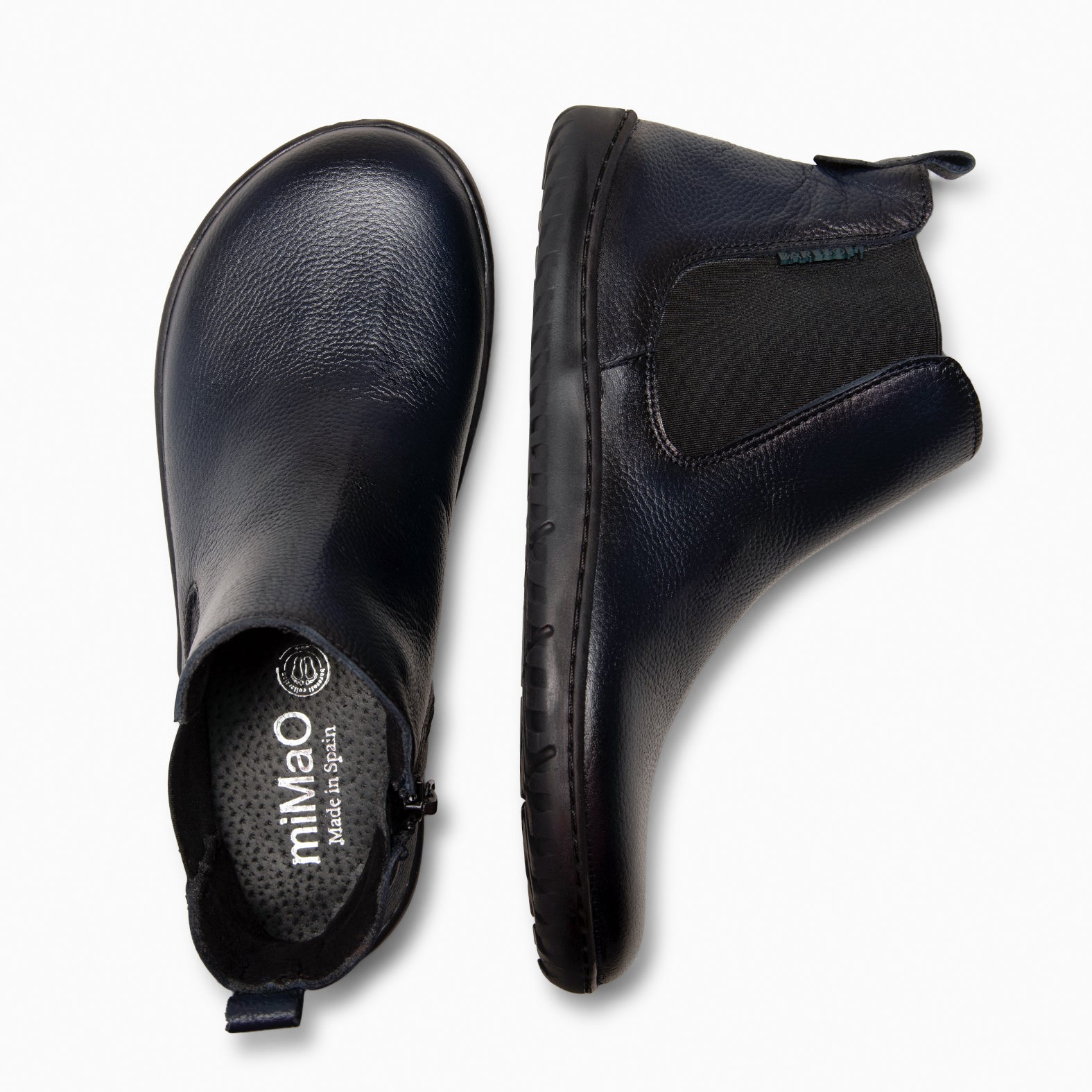 SAND -Botines tipo barefoot con elástico MARINO