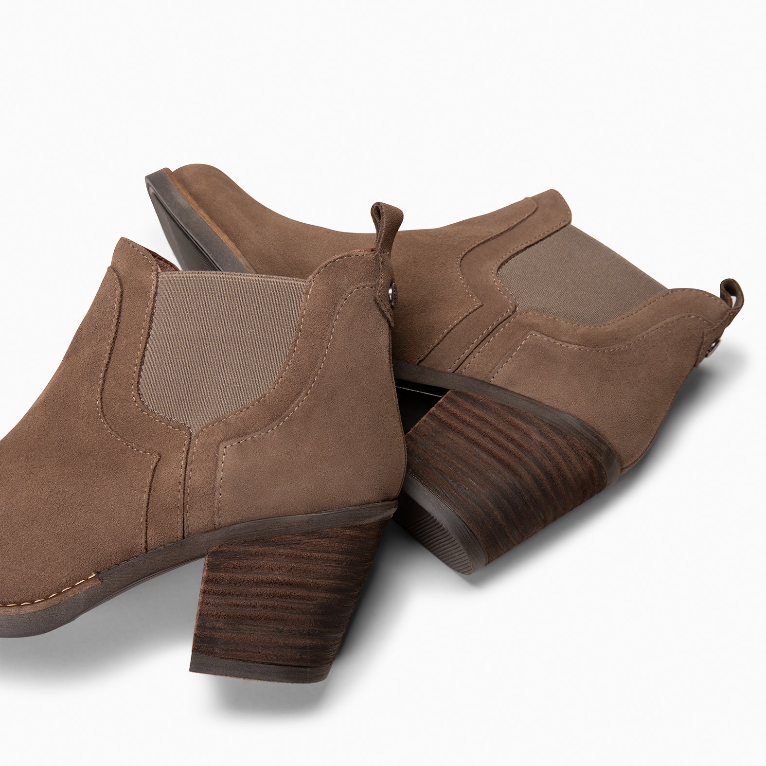 CASSIDY - Botines de tacón alto tipo Chelsea TAUPE