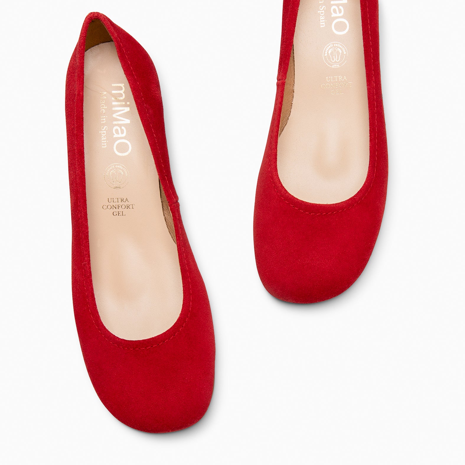 URBAN BARESOFT - RED WIDE HEEL
