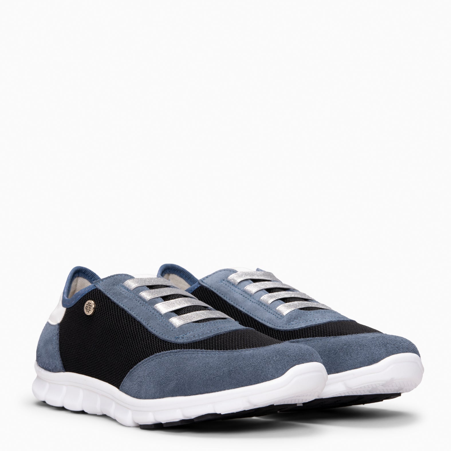 FÜSION 01 - Zapatillas para mujer multi-material AZUL