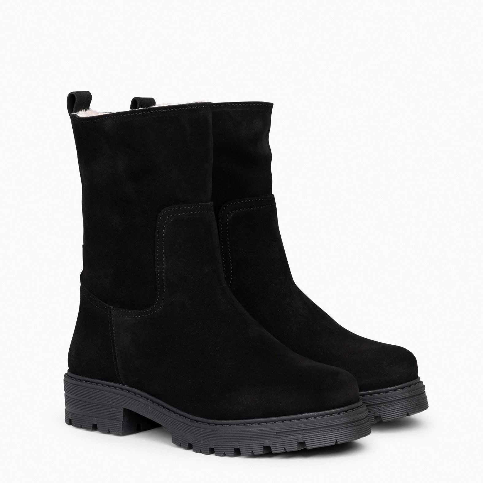 Botas de best sale borrego mujer