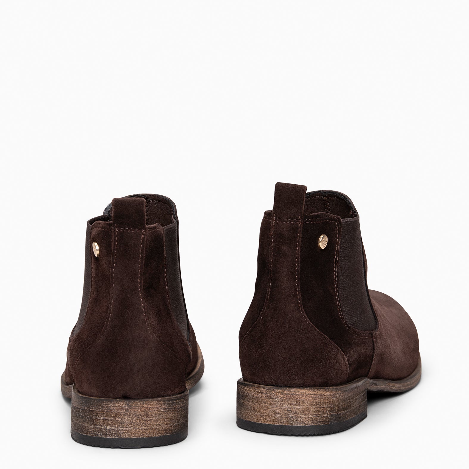 CLAIRE - BROWN Chelsea ankle boots