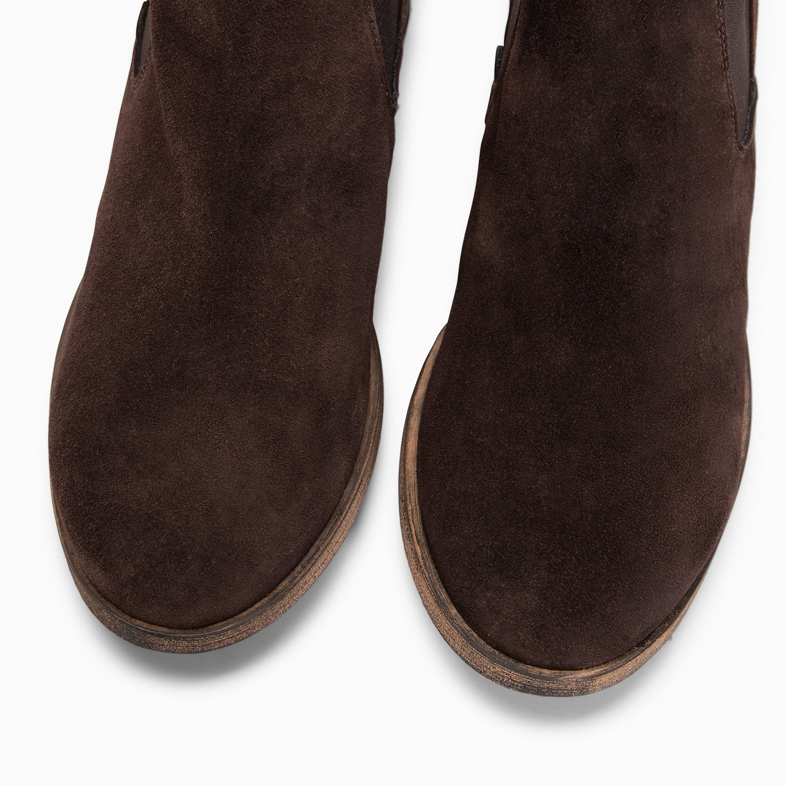 CLAIRE - BROWN Chelsea ankle boots