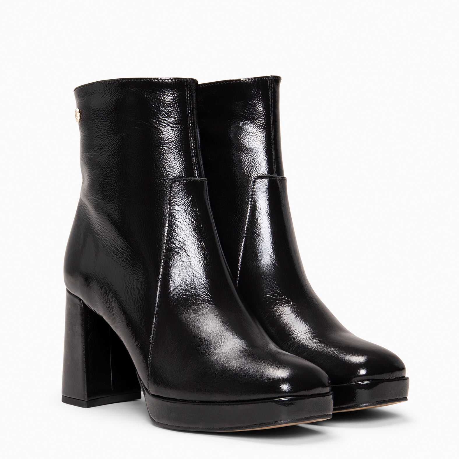 NOX - Botines de tacón alto NEGRO