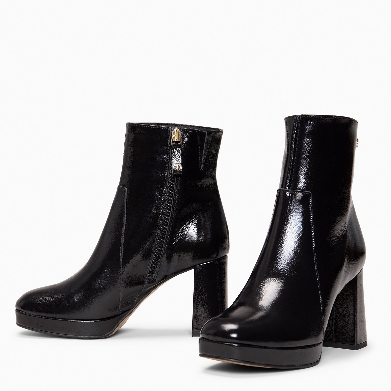 NOX - Botines de tacón alto NEGRO