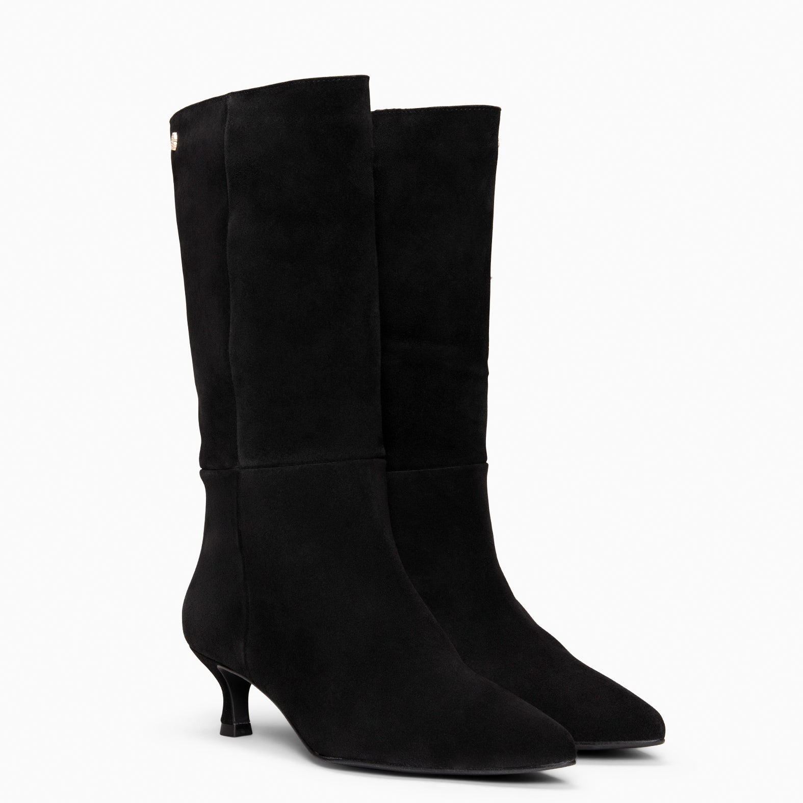 IMPERIAL - Botas con tacón kitten  NEGRO