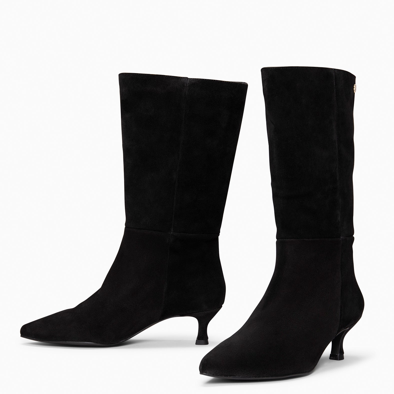 IMPERIAL - Botas con tacón kitten  NEGRO