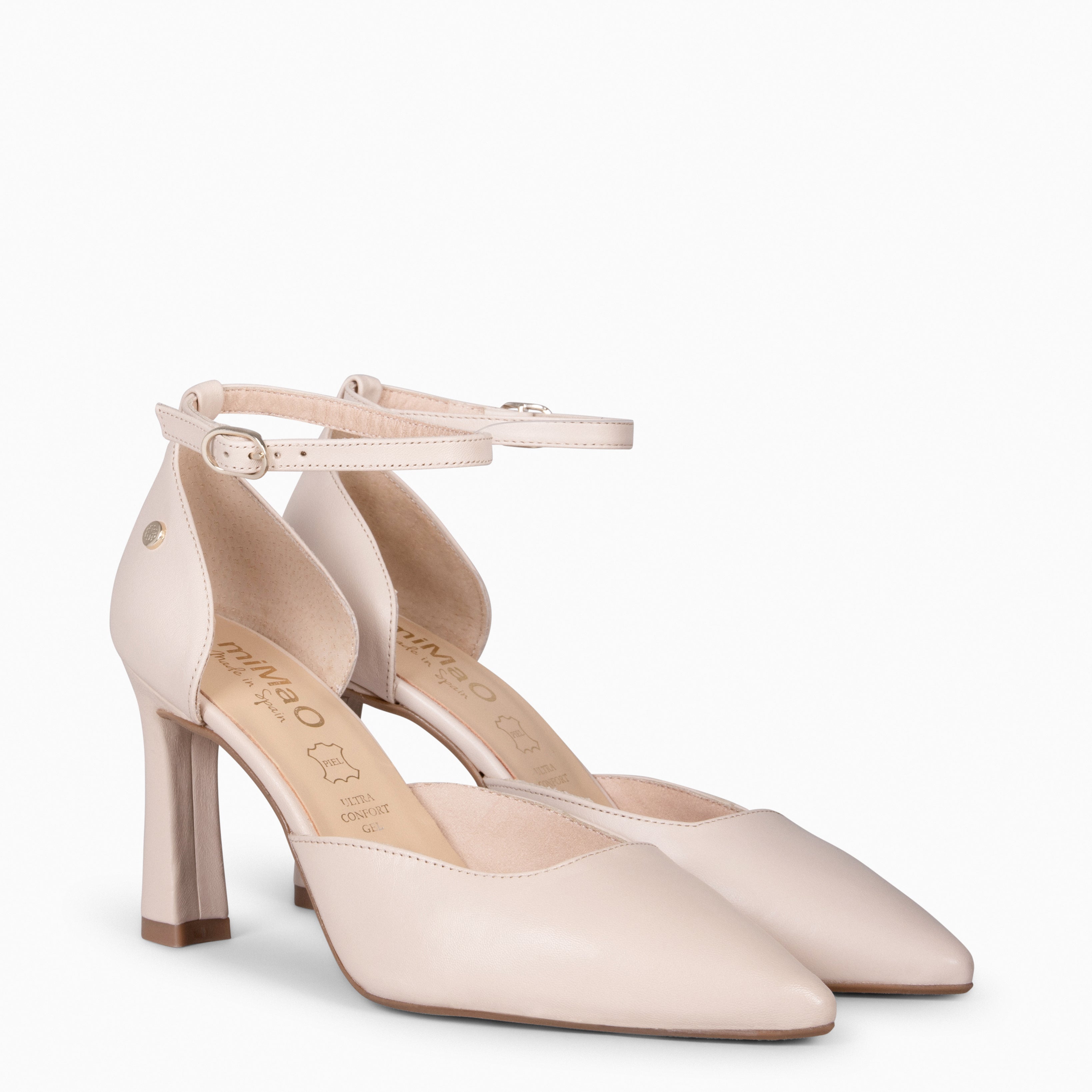 AINHOA – NUDE elegant heels