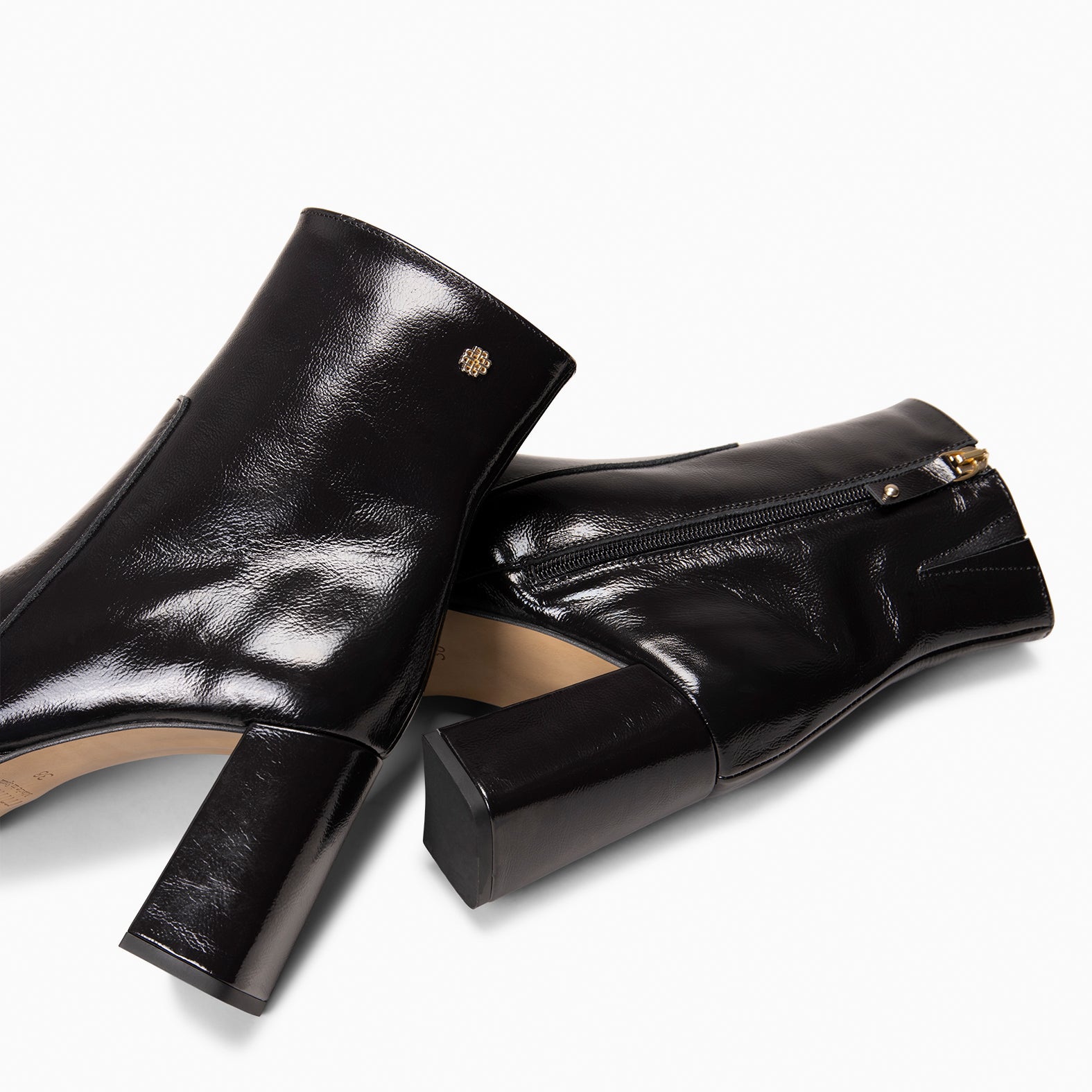 NOX - Botines de tacón alto NEGRO