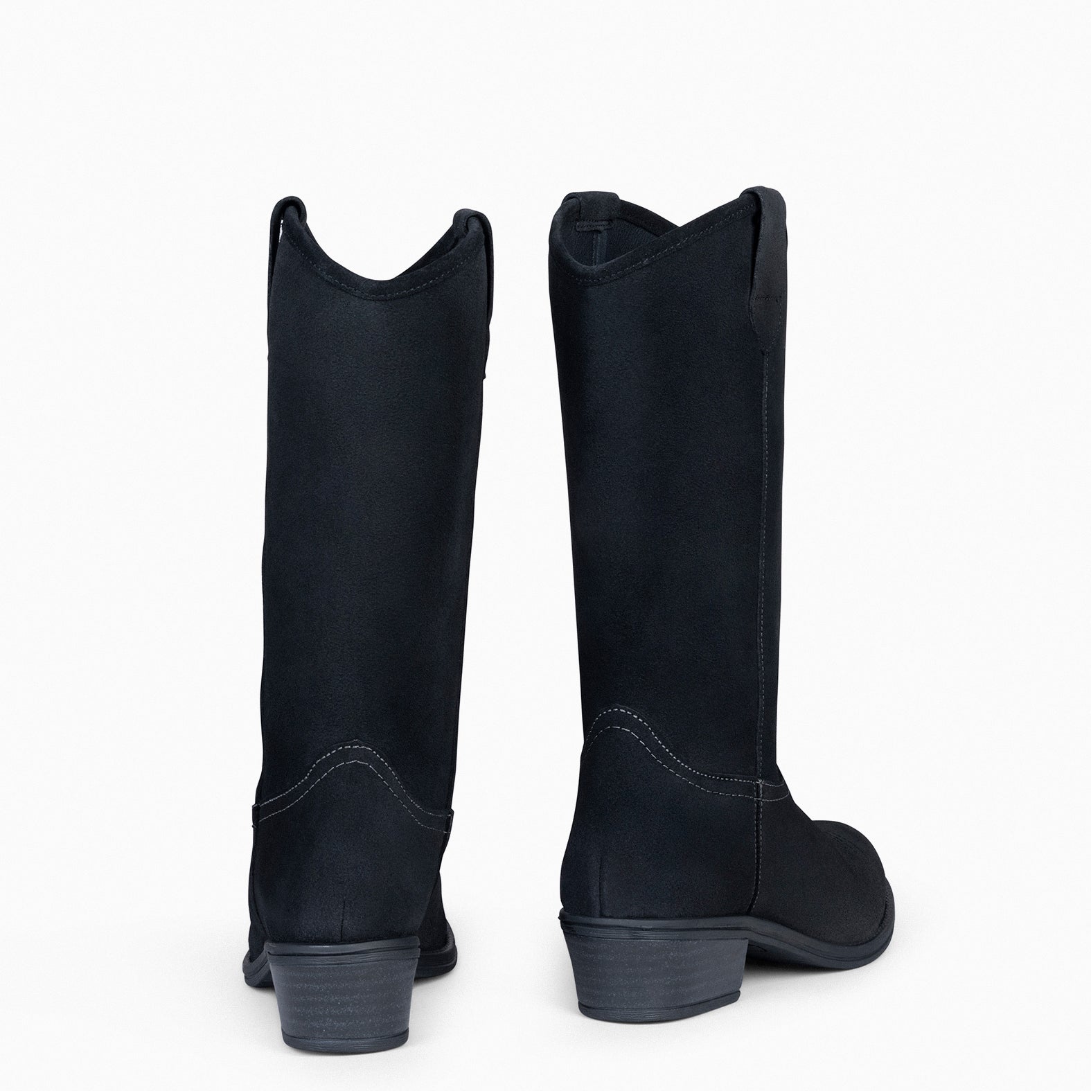 ONTARIO – BLACK Women Cowboy Boots