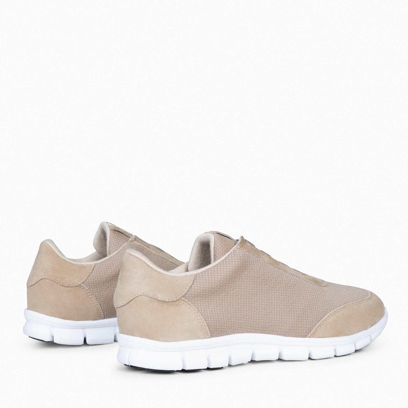 LIGHT – Baskets de running pour Femme TAUPE