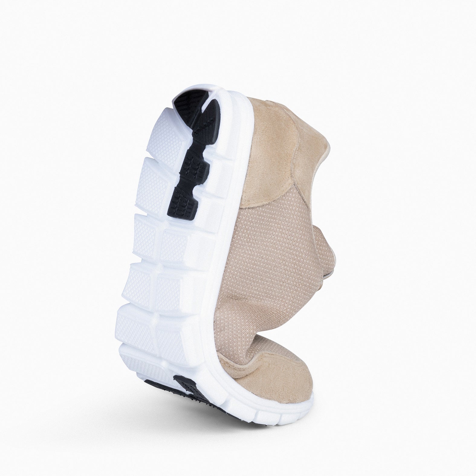 LIGHT – Baskets de running pour Femme TAUPE