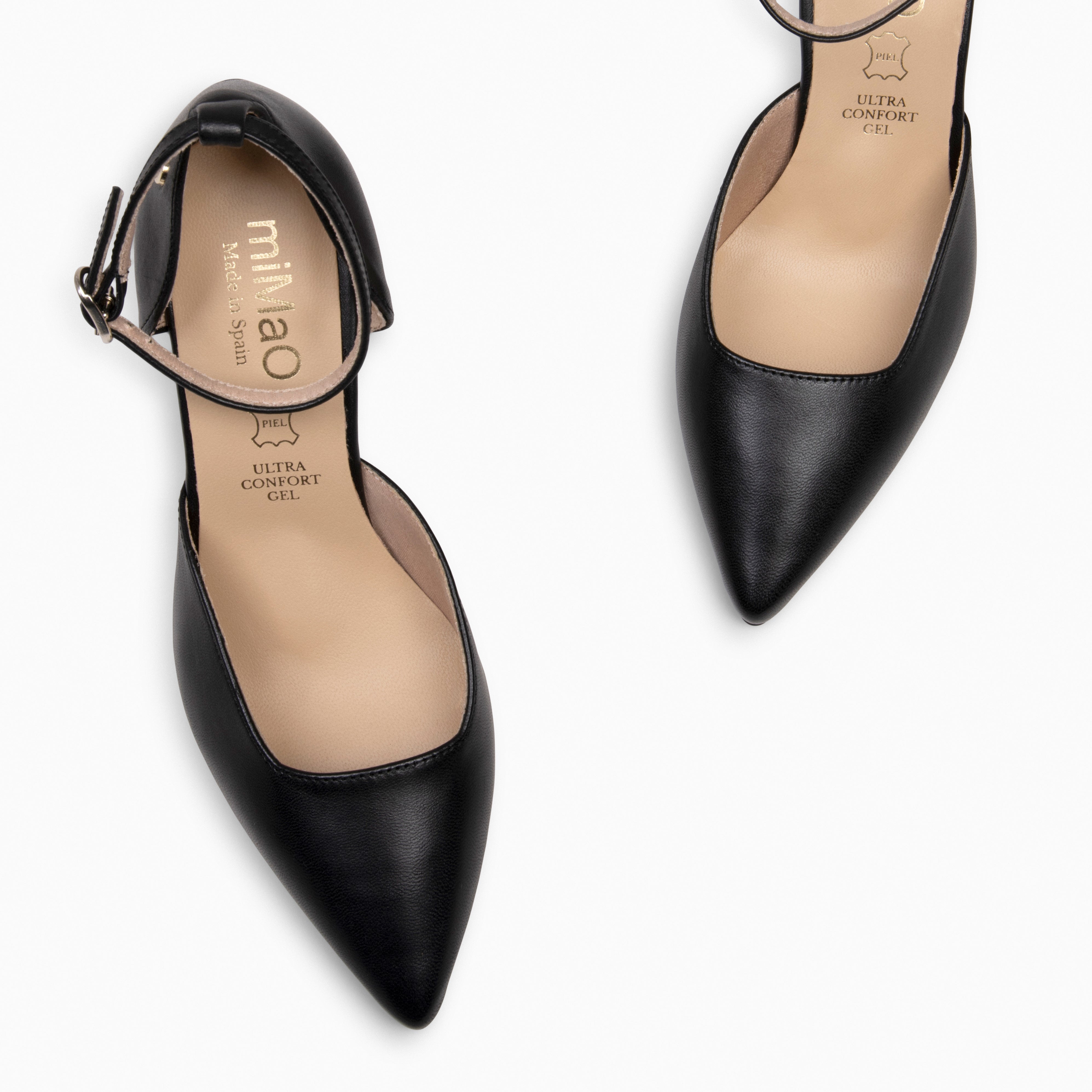 AINHOA – BLACK elegant heels