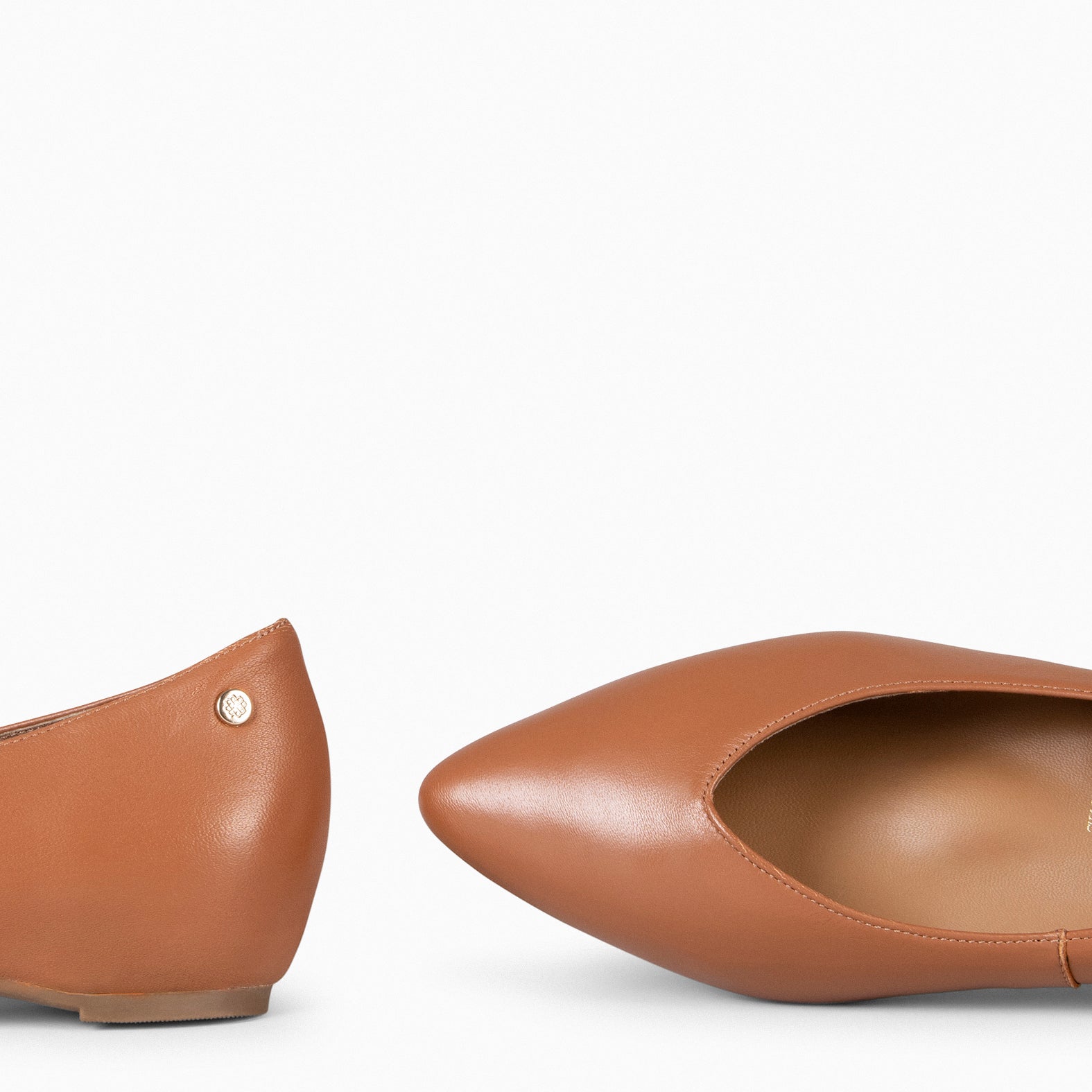 URBAN WEDGE – LEATHER shoes with hidden wedge