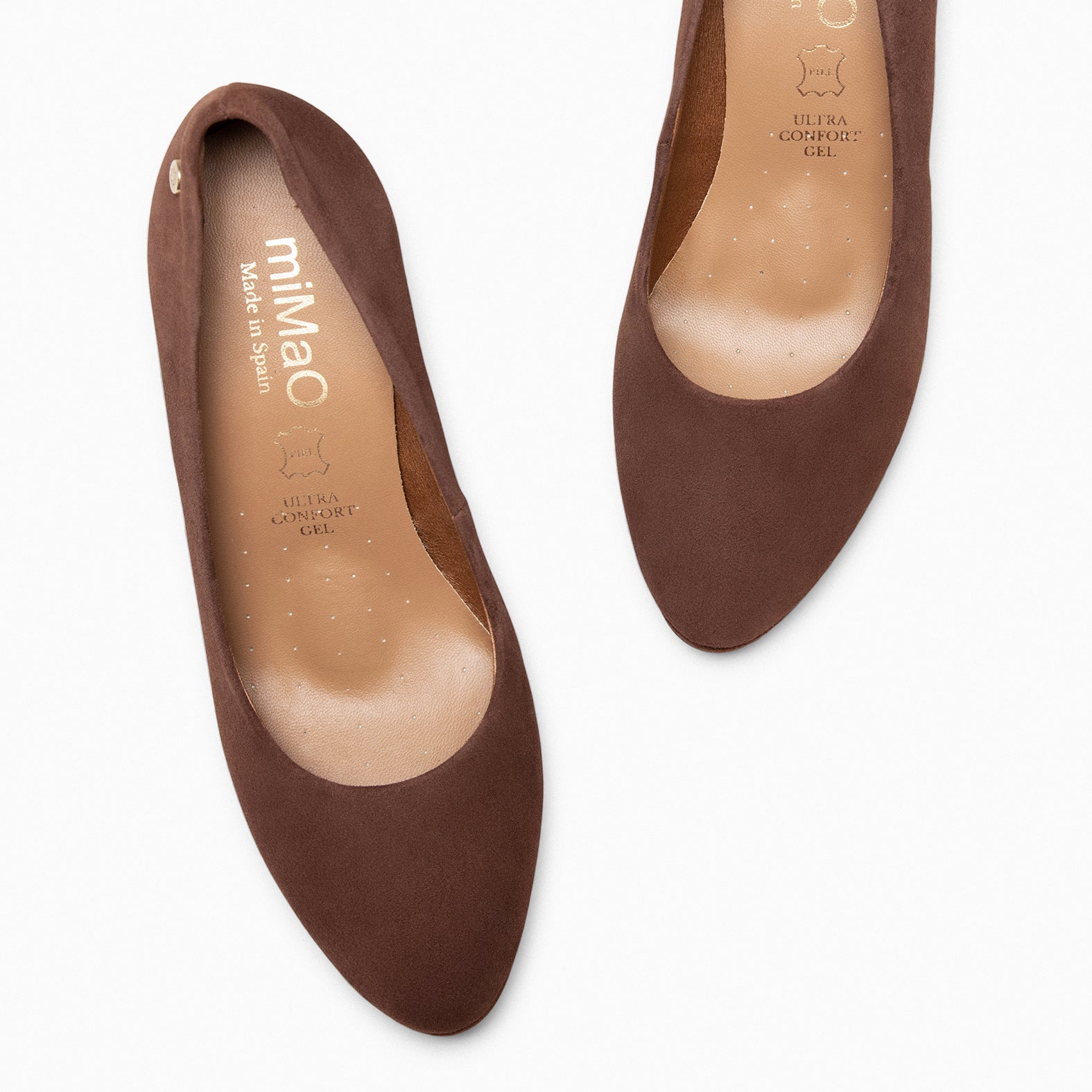 PLATFORM – BROWN high heels with platform