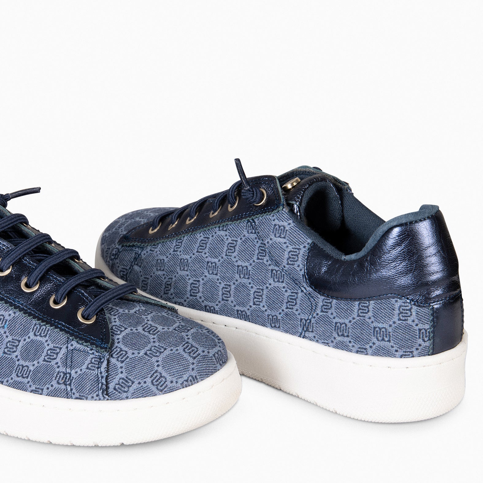 TOULOUSE – JEANS SNEAKERS WITH ELASTIC LACES