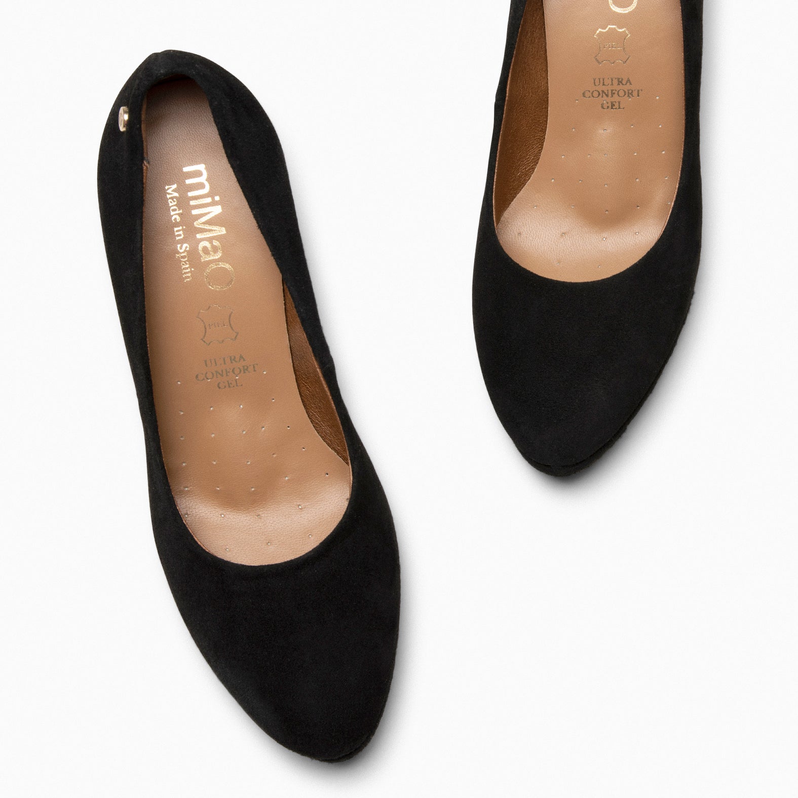 PLATAFORMA - Zapatos de tacón alto y plataforma en NEGRO