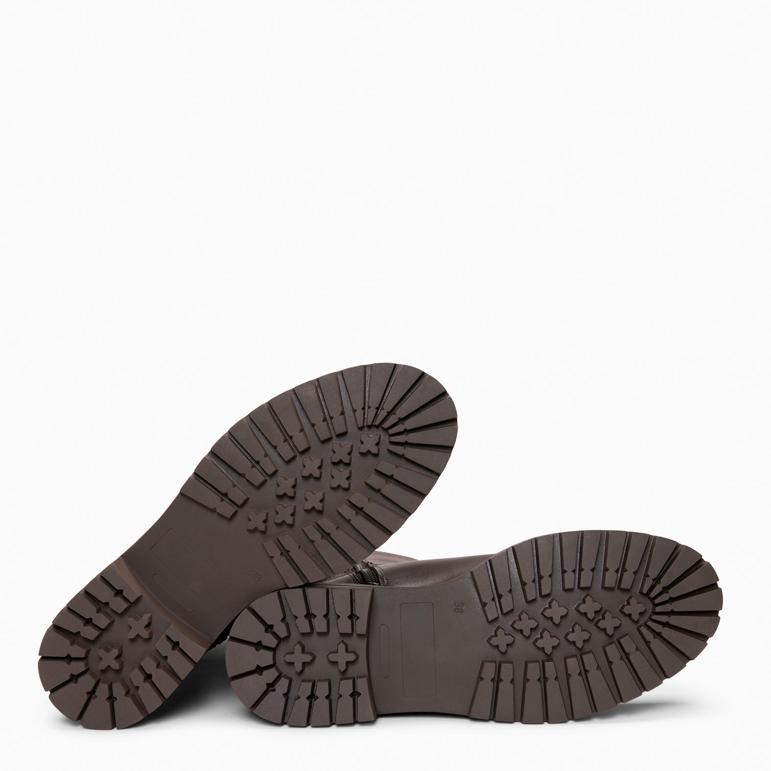 VENUS - Botines de caña alta MARRON