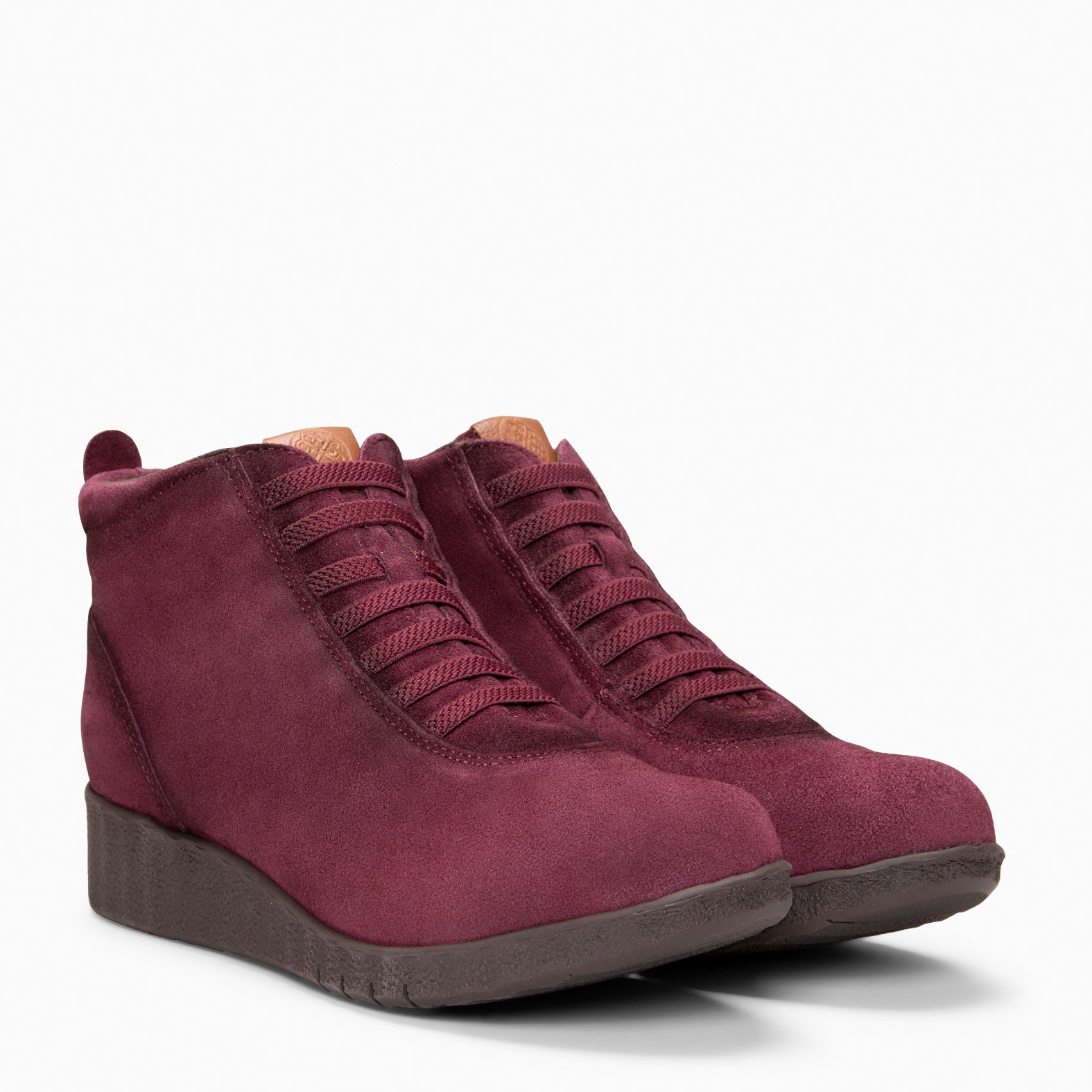 FLEXY - BURGUNDY WOMEN ANKLE SNEAKER