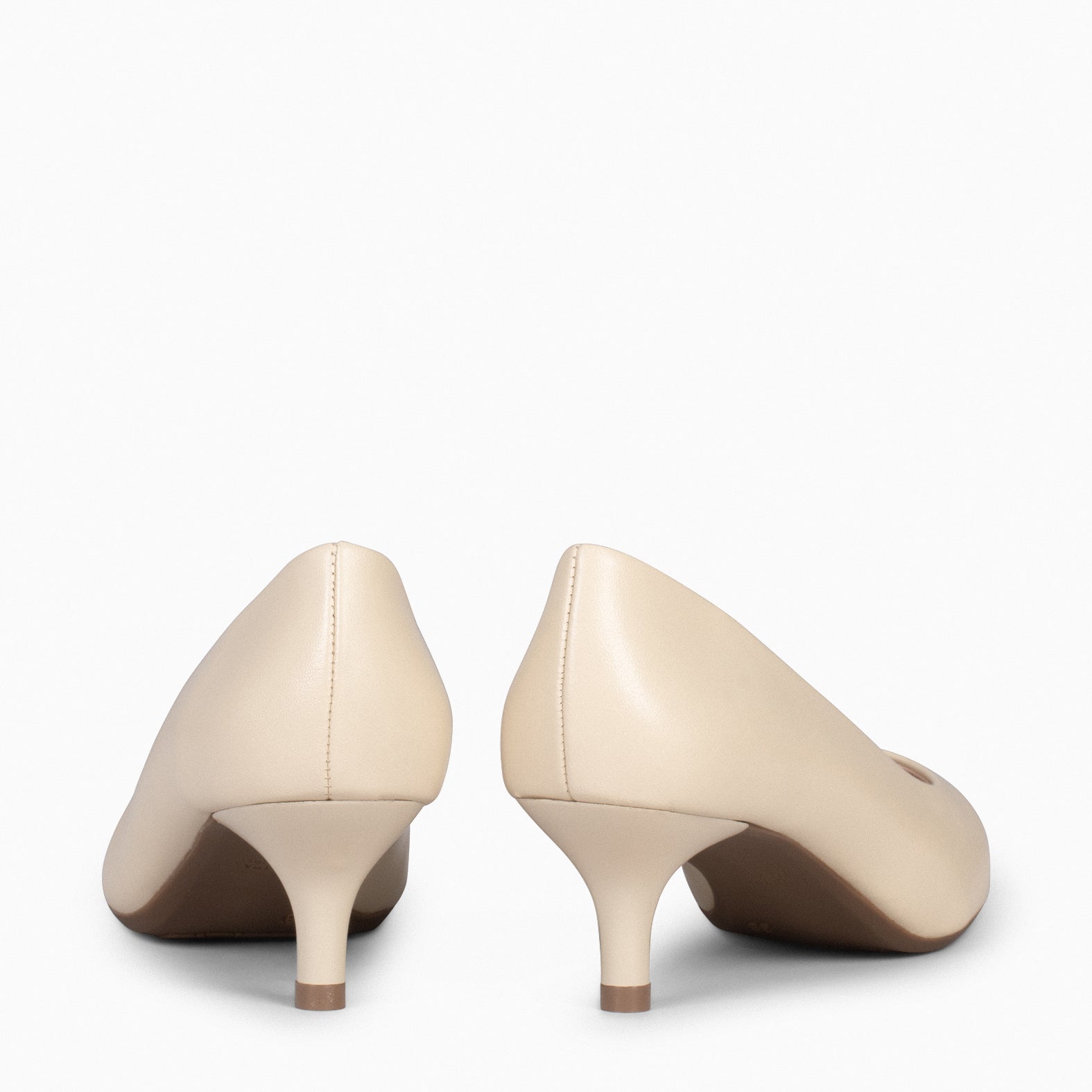 URBAN KITTEN - Chaussures à talon kitten heel BEIGE